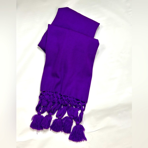 Oversized Purple Shawl/Wrap - Picture 3 of 7